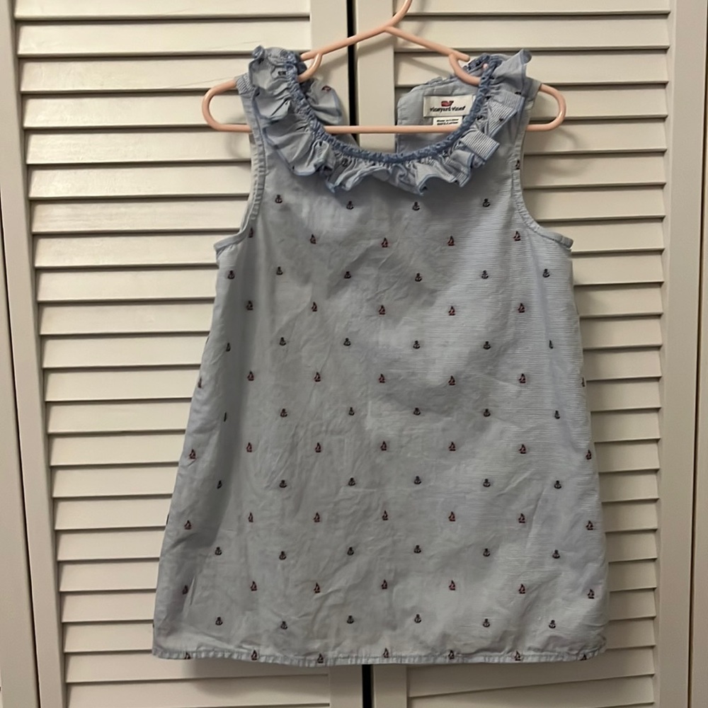 Vineyard vines tank/shift girls XS